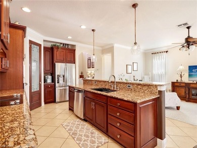 Welcome to this elegant and meticulously maintained three on Estero Country Club in Florida - for sale on GolfHomes.com, golf home, golf lot