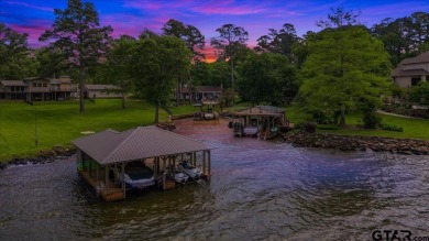 Welcome to Your Exquisite Lakeside Retreat on Lake Palestine! on Eagles Bluff Golf Course in Texas - for sale on GolfHomes.com, golf home, golf lot
