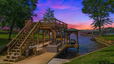 Welcome to Your Exquisite Lakeside Retreat on Lake Palestine! on Eagles Bluff Golf Course in Texas - for sale on GolfHomes.com, golf home, golf lot