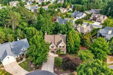 Welcome to your dream home tucked on a serene cul-de-sac lot in on The Highlands Course at Lake Arrowhead in Georgia - for sale on GolfHomes.com, golf home, golf lot