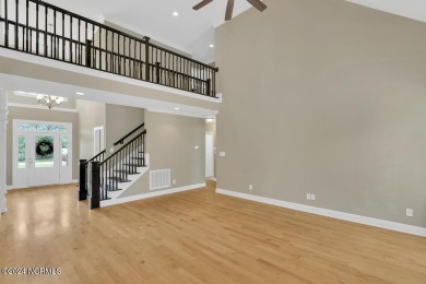 Welcome to this stunning two-story custom-built home with 2889 on Majestic Pines Golf and Country Club in North Carolina - for sale on GolfHomes.com, golf home, golf lot