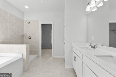 The Chesire Plan built by Stephen Elliott Homes. Quick Move-In! on Chimney Oaks Golf Club in Georgia - for sale on GolfHomes.com, golf home, golf lot