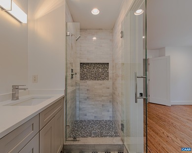 This newly remodeled 5-bedroom, 4-bath residence blends modern on Birdwood Golf Course in Virginia - for sale on GolfHomes.com, golf home, golf lot