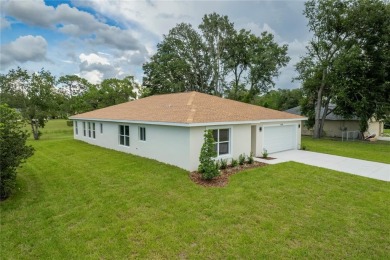 Welcome to this one-of-a-kind, newly built home in the heart of on Oak Hills Country Club in Florida - for sale on GolfHomes.com, golf home, golf lot