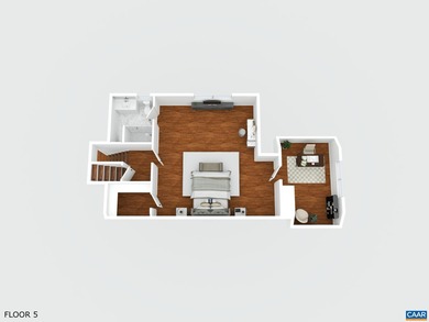 This newly remodeled 5-bedroom, 4-bath residence blends modern on Birdwood Golf Course in Virginia - for sale on GolfHomes.com, golf home, golf lot