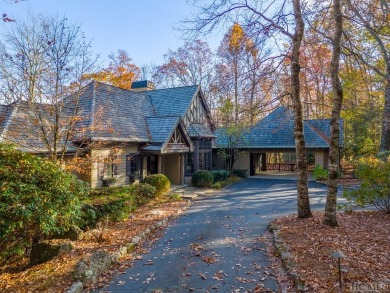 This Platt-designed home is timeless, sophisticated and on Headwaters Golf Club in North Carolina - for sale on GolfHomes.com, golf home, golf lot