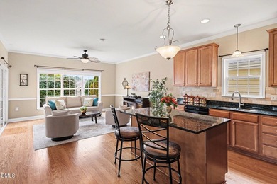 Welcome to this beautiful cottage-style end unit townhome in the on Heritage Golf Club in North Carolina - for sale on GolfHomes.com, golf home, golf lot