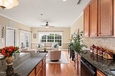 Welcome to this beautiful cottage-style end unit townhome in the on Heritage Golf Club in North Carolina - for sale on GolfHomes.com, golf home, golf lot