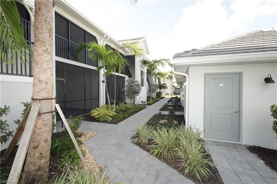 This southwest-facing GROUND FLOOR DiAngelo model, newly built on Panther Run Golf Club in Florida - for sale on GolfHomes.com, golf home, golf lot