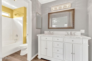 SELLER FINANCING OPTION. This well kept 3-beds, 2-bath home is on The Golf Club At Johnson Ranch in Arizona - for sale on GolfHomes.com, golf home, golf lot