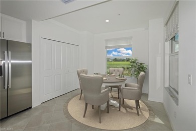This southwest-facing GROUND FLOOR DiAngelo model, newly built on Panther Run Golf Club in Florida - for sale on GolfHomes.com, golf home, golf lot
