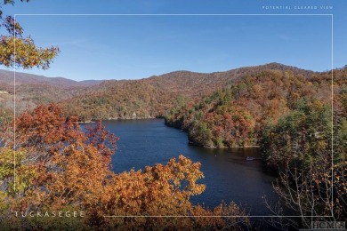 Discover the perfect canvas for your dream mountain lakefront on Bear Lake Golf Club in North Carolina - for sale on GolfHomes.com, golf home, golf lot