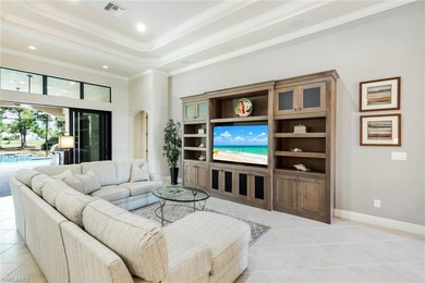 Built in 2016 by Toll Brothers, this under-lived-in Cordova home on Spanish Wells Golf and Country Club in Florida - for sale on GolfHomes.com, golf home, golf lot