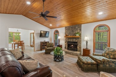 Tucked behind the gates of the Country Club of Sapphire Valley on The Country Club of Sapphire Valley in North Carolina - for sale on GolfHomes.com, golf home, golf lot