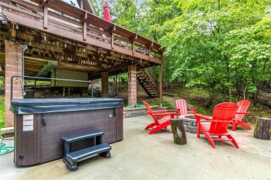 Escape to your own charming A-Frame chalet at Innsbrook Resort on Innsbrook Resort Golf Course in Missouri - for sale on GolfHomes.com, golf home, golf lot