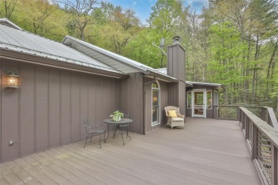 Tucked behind the gates of the Country Club of Sapphire Valley on The Country Club of Sapphire Valley in North Carolina - for sale on GolfHomes.com, golf home, golf lot