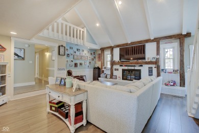 Spacious and beautifully updated, this over 4,000 sq. ft. home on Otte Golf Center in Indiana - for sale on GolfHomes.com, golf home, golf lot
