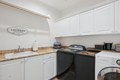 Four-bedroom, four-bath lock-and-leave villa with golf course on Superstition Mountain Club - Lost Gold in Arizona - for sale on GolfHomes.com, golf home, golf lot