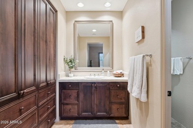 Four-bedroom, four-bath lock-and-leave villa with golf course on Superstition Mountain Club - Lost Gold in Arizona - for sale on GolfHomes.com, golf home, golf lot