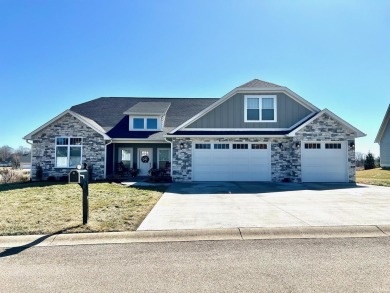 Stunning New Construction Home in Stonecrest Golf Community on Stone Crest Golf Community in Indiana - for sale on GolfHomes.com, golf home, golf lot