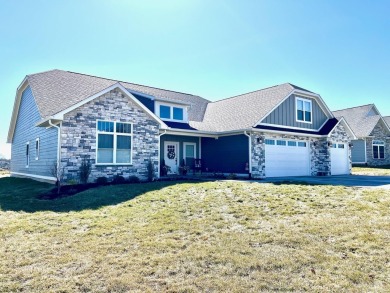 Stunning New Construction Home in Stonecrest Golf Community on Stone Crest Golf Community in Indiana - for sale on GolfHomes.com, golf home, golf lot