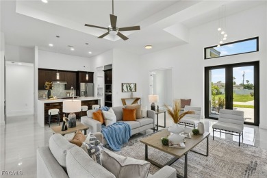 Move-in ready! This brand-new 3 bedroom, 3 bath + den pool home on Royal Tee Country Club in Florida - for sale on GolfHomes.com, golf home, golf lot