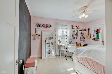 Spacious and beautifully updated, this over 4,000 sq. ft. home on Otte Golf Center in Indiana - for sale on GolfHomes.com, golf home, golf lot