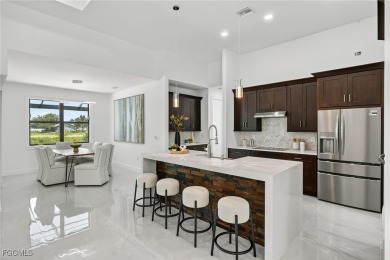 Move-in ready! This brand-new 3 bedroom, 3 bath + den pool home on Royal Tee Country Club in Florida - for sale on GolfHomes.com, golf home, golf lot