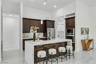 Move-in ready! This brand-new 3 bedroom, 3 bath + den pool home on Royal Tee Country Club in Florida - for sale on GolfHomes.com, golf home, golf lot
