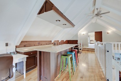 Spacious and beautifully updated, this over 4,000 sq. ft. home on Otte Golf Center in Indiana - for sale on GolfHomes.com, golf home, golf lot