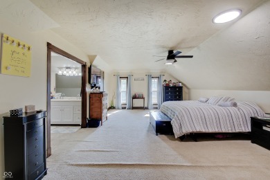 Spacious and beautifully updated, this over 4,000 sq. ft. home on Otte Golf Center in Indiana - for sale on GolfHomes.com, golf home, golf lot