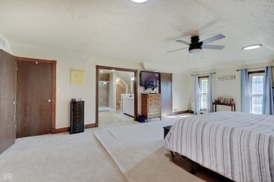 Spacious and beautifully updated, this over 4,000 sq. ft. home on Otte Golf Center in Indiana - for sale on GolfHomes.com, golf home, golf lot
