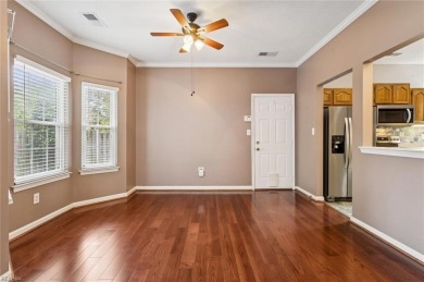 1st Floor Primary Bedroom Suite w/ Quartz & Low-Step Shower on Kiln Creek Golf and Country Club in Virginia - for sale on GolfHomes.com, golf home, golf lot