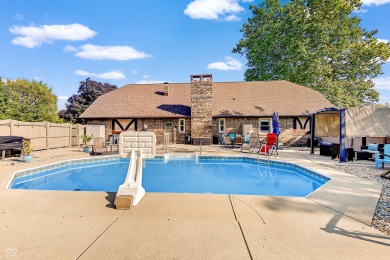 Spacious and beautifully updated, this over 4,000 sq. ft. home on Otte Golf Center in Indiana - for sale on GolfHomes.com, golf home, golf lot