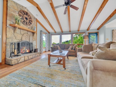 Stunning Mountain View Cabin in Gatlinburg's Coveted Cobbly Nob on Bent Creek Golf Course in Tennessee - for sale on GolfHomes.com, golf home, golf lot