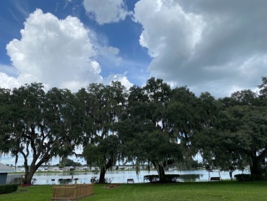 Entryway of the home has decorative frosted glass storm door on The Links of Lake Bernadette in Florida - for sale on GolfHomes.com, golf home, golf lot