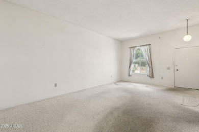 Priced to sale! Make this mid-century townhome what you desire on Sun City Lakes West and East in Arizona - for sale on GolfHomes.com, golf home, golf lot