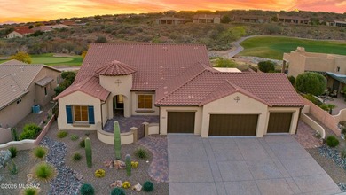 Perfectly positioned on a quiet golf course cul-de-sac in on Saddlebrooke Golf Course in Arizona - for sale on GolfHomes.com, golf home, golf lot