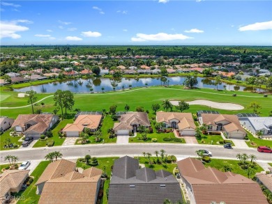 This well-maintained Villareal model home sits directly on the on Herons Glen Golf and Country Club in Florida - for sale on GolfHomes.com, golf home, golf lot