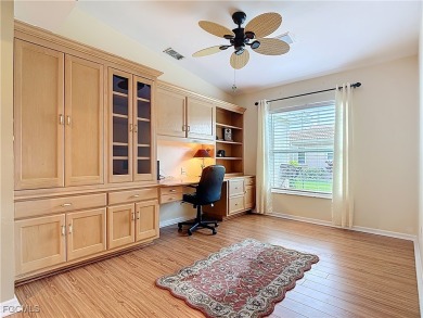 This well-maintained Villareal model home sits directly on the on Herons Glen Golf and Country Club in Florida - for sale on GolfHomes.com, golf home, golf lot