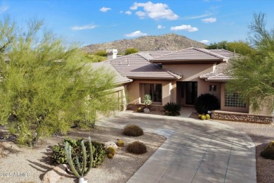 Discover a rare opportunity to own an immaculate home in the on Whisper Rock Golf Club  in Arizona - for sale on GolfHomes.com, golf home, golf lot