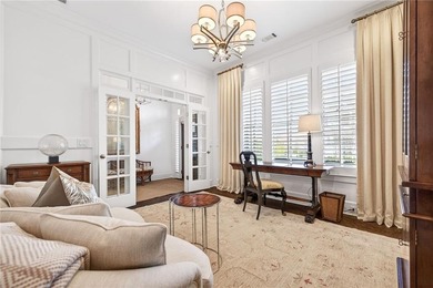 This STUNNING home nestled on the COVETED END LOT of the on North Fulton Golf Course in Georgia - for sale on GolfHomes.com, golf home, golf lot