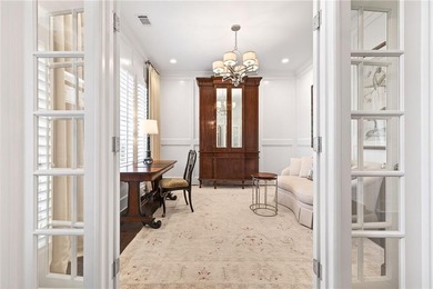 This STUNNING home nestled on the COVETED END LOT of the on North Fulton Golf Course in Georgia - for sale on GolfHomes.com, golf home, golf lot