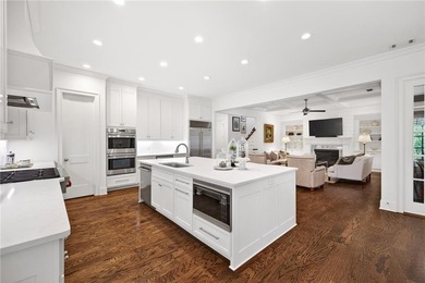 This STUNNING home nestled on the COVETED END LOT of the on North Fulton Golf Course in Georgia - for sale on GolfHomes.com, golf home, golf lot