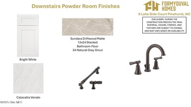 Lakefront new construction breathtaking home built by local on Pinehurst  No. 6 Golf Course in North Carolina - for sale on GolfHomes.com, golf home, golf lot