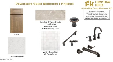 Lakefront new construction breathtaking home built by local on Pinehurst  No. 6 Golf Course in North Carolina - for sale on GolfHomes.com, golf home, golf lot