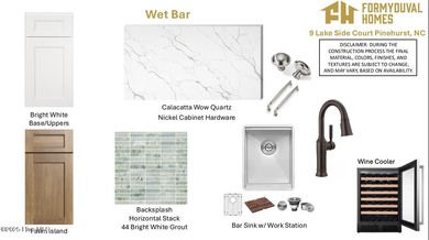 Lakefront new construction breathtaking home built by local on Pinehurst  No. 6 Golf Course in North Carolina - for sale on GolfHomes.com, golf home, golf lot