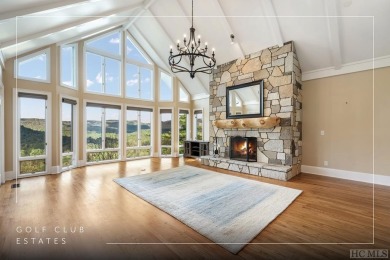 Perched high above Sapphire Valley, this stunning mountain on The Country Club of Sapphire Valley in North Carolina - for sale on GolfHomes.com, golf home, golf lot