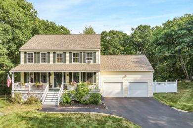 Discover this beautiful 2-story Colonial home featuring 3 on The Oaks Golf Links in New Hampshire - for sale on GolfHomes.com, golf home, golf lot