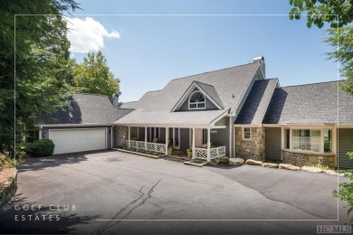 Perched high above Sapphire Valley, this stunning mountain on The Country Club of Sapphire Valley in North Carolina - for sale on GolfHomes.com, golf home, golf lot